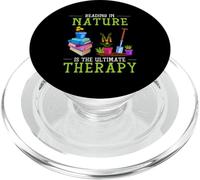 Lettura della natura Ultimate Therapy Libri Giardino PopSockets PopGrip per MagSafe