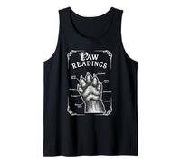 Lettura della Zampa Gatto Chiromanzia Vintage Canotta