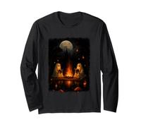 Lettura di Fantasmi da falò sotto la Luna Piena Maglia a Manica