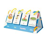 Lettura di flashcard - schemi di apprendimento 78 mappe, attività di apprendimento in classe homeschool -forniture, carte educative lettura giocattoli per bambini in età prescolare