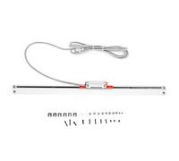 Lettura digitale scala lineare ad alta precisione da 520 mm DRO Strumento di misurazione preciso per fresatrice CNC Rettificatrice per tornio Corpo in lega di alluminio Lunghezza