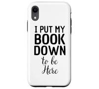 Lettura divertente citazione libro umorismo Custodia per iPhone XR