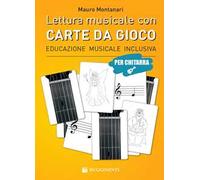 Lettura musicale con carte da gioco per chitarra. Con Carte