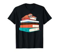 Lettura Tshirt libro biblioteca Letteratura Maglietta