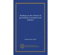 Letture sul rapporto tra governo e proprietà e industria