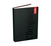 L'Etudiant - L'Original - Agenda accademica con copertina in gomma espansa, da settembre 2017 a settembre 2018, 15 x 20 cm, colore: nero