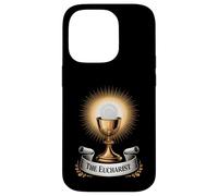 L'Eucaristia Calice Cattolica Messa e Adorazione Custodia per iPhone 14 Pro