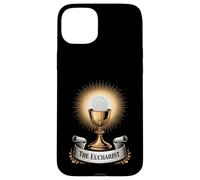 L'Eucaristia Calice Cattolica Messa e Adorazione Custodia per iPhone 15 Plus