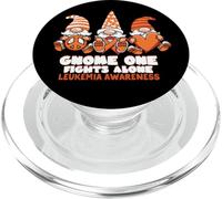 Leucemia Consapevolezza Gnomo Uno combatte il cancro da solo PopSockets PopGrip per MagSafe