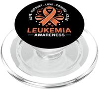 Leucemia Sostenere la consapevolezza del cancro del sangue Donne Uomini Leucemia PopSockets PopGrip per MagSafe