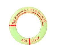 Leuchtende Autoschlüsselaufkleber, 3D-Schalterabdeckungsaufkleber, Auto-Und Motorrad-Styling-Dekoration, Neuartig Und Modisch, Perfekte Ornamente Für Ihr Auto