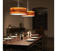 LeuchtNatur Discus Lamp 55cm noce europeo bianco LeuchtNatur