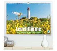 Leuchttürme: Die Schönsten an Nord- und Ostsee (hochwertiger Premium Wandkalender 2026 DIN A2 quer), Kunstdruck in Hochglanz: Leuchttürme: Lichtsignale an der Küste Deutschlands