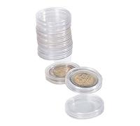 Leuchtturm - 10 Capsule per monete, 14 - 62 mm, per monete in oro e argento ed Euro