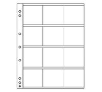 Leuchtturm 310444 Portamonete NUMIS NH12k - 12 Scomparti per Monete 50x50 mm - Confezione da 5 Pezzi