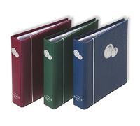 Leuchtturm 310704 Album per Monete NUMIS - 5 custodie per Monete di Diverse Dimensioni con Diametro di 44, 34, 25, 17 mm - Rosso