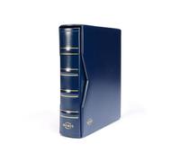 Nuovissimo album per monete classico Leuchtturm Numis con 5 tasche e cofanetto