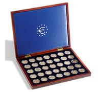 Leuchtturm 323638 Portamonete VOLTERRA Uno - 35 Scomparti Rotondi per Monete Commemorative e da Collezione da 2 Euro in Capsule per Monete Caps