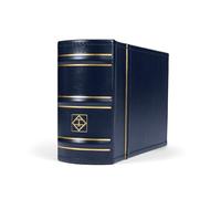 Leuchtturm 326463 Album per 100 Buste Primo Giorno (FDC) o Lettere in DIN Lungo, Blu