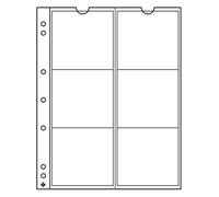 10 X Leuchtturm 330456-L fogli monete NH6 Numis 55 Per Monete Fino 55 MM