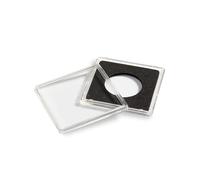 Leuchtturm 330704 Square Coin Capsules QUADRUM, Inner Diameter 38 mm