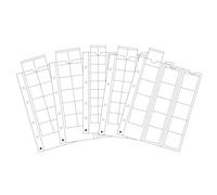 Leuchtturm 340973 Optima SORTIMENT - Miscela per la conservazione delle Monete per Monete con Ø 42, 34, 27, 20 mm - Confezione da 5 Pezzi