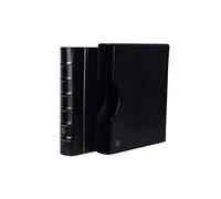 Nuovissimo raccoglitore ad anelli Leuchtturm Grande Classic con cofanetto nero e