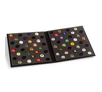 Leuchtturm 344765 Album per tappi a corona PRESSO - Album da collezione per 64 tappi a corona