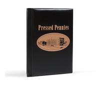 Leuchtturm 355642 Album Tascabile - Album per 96 Pennie pressate, Monete allungate, Quetschie, Pressling, Monete ricordo
