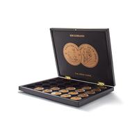 Leuchtturm 363743 Astuccio per Monete VOLTERRA per 30 Monete d'oro Krugerrand in Capsule - per 1 Oz/Once