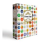 Leuchtturm 363949 Album per Tappi a Corona Grande, Tappi a Corona - Inglese, con 5 Maniche COMPART per 210 Tappi a Corona usati