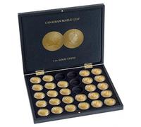 Leuchtturm 365159 World ofd Coins - Portamonete 30 x 1 Oz Maple Leaf Gold