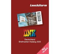 Leuchtturm 372895 Catalogo dei francobolli DNK Germania dal 1849, Edizione 2025- Libro di Riferimento per i francobolli Tedeschi, Illustrato a Colori