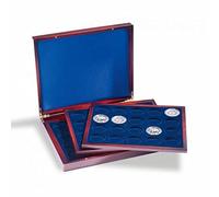 Leuchtturm Coffret Numismatique VOLTERRA Trio de Luxe, avec de chacune 20pièces jusqu'à41mm Ø en Caps