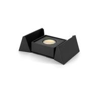 Leuchtturm Porta Portamonete per una capsula rotonda 26/27 mm, nero