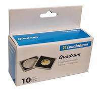 Leuchtturm QUADRUM - Capsule per monete, confezione da 10 (18 mm)