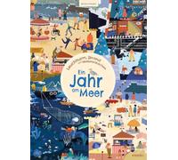 Leuchtturm, Strand und Wellenrauschen - Ein Jahr am Meer: Wimmelbuch zum Suchen und Entdecken für Kinder ab 3 Jahren