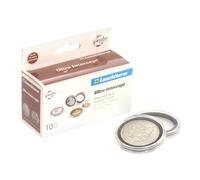 Leuchtturm Ultra Coin Capsules Intercept 37 mm, Pack of 10