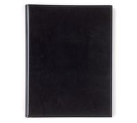 LEUCHTTURM1917 320023 Cartella portadocumenti con 40 tasche trasparenti, DIN A4, nero