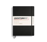 LEUCHTTURM1917 327366 Taccuini Master Classic A4+, Copertina rigida, 235 pagine numerate, Nero, Puntini
