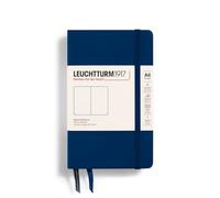 LEUCHTTURM1917 342920 Taccuini Pocket A6, Copertina rigida, 187 pagine numerate, Blue Mare, Bianco