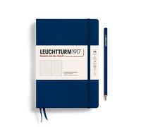 LEUCHTTURM1917 342925 Taccuini Medium A5, Copertina rigida, Puntini, Blue Mare