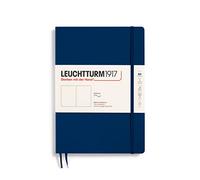 LEUCHTTURM1917 349299 Taccuini Composition B5, Copertina morbida, 123 pagine numerate, Bianco, Blue Mare