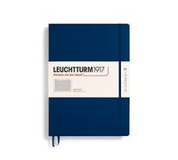LEUCHTTURM1917 359868 Taccuini Master Classic A4+ Copertina rigida, 235 pagine numerate, Blue Mare, Quadretti