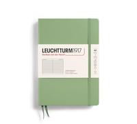 LEUCHTTURM1917 361582 Taccuini Medium A5, Copertina rigida, 251 pagine numerate, Sage, Righe