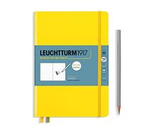 LEUCHTTURM1917 362364 Quaderni da disegno Medium A5, Copertina rigida, 112 Seiten 150 g/m², Giallo Limone