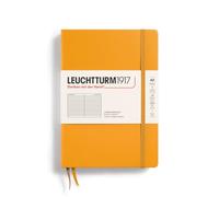 Leuchtturm1917 Taccuino Medium A5 363388, Copertina rigida, 251 pagine numerate, righe, Rising Sun