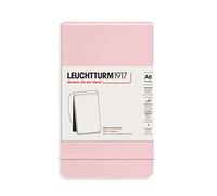 LEUCHTTURM1917 364402 - Blocco note tascabile (A6), copertina rigida, 184 pagine numerate, nude, cipria