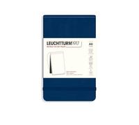 LEUCHTTURM1917 364406 Blocco note Pocket A6, Copertina rigida, 184 pagine numerate, Bianco, Blue Mare