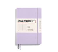 LEUCHTTURM1917 365497 - Taccuino medio (A5), copertina morbida, 123 pagine numerate, colore: lilla